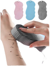 Axnzp esponja exfoliante rosa, diseño 3D para exfoliar suavemente la piel