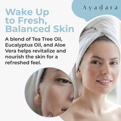 Ayadara ingredientes naturales: azufre, hamamelis y limón para pieles propensas.