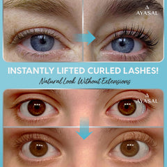 AYASAL Lash Lift Kit step guide to assist beginners with the process