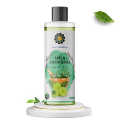 Ayurvedashree Aceite capilar Brahmi para suavizar y fortalecer el cabello.