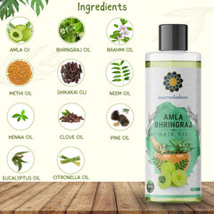 Ayurvedashree Aceite capilar Shikakai para cabello suave y manejable.