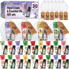 AZEN 30-set bulk gift with hand creams and oils, ideal for wholesale gifting at events.