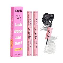 Azenlo cluster lash bond bottle delivers strong hold for all-day wear