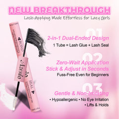 Azenlo dual-ended lash adhesive enables quick bonding and sealing