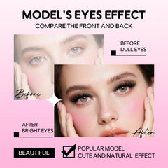 Azenlo lash applicator tweezer enables precise placement during at-home sessions.