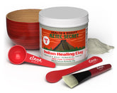 Aztec Secret kit packaging with eco tote for sustainable skincare storage.