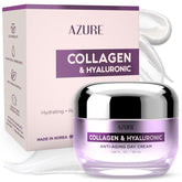 Azure Cosmetics crema hidratante en botella para hidratación profunda.