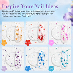 AZUREBEAUTY polvo de inmersión sin lámpara y acabado natural para uñas