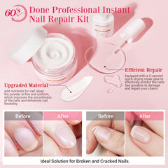 AZUREBEAUTY pegamento reparación secado rápido de 10 ml para mejoras precisas.