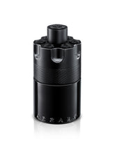 Azzaro Most Wanted Intense bottle front, masculine elegance and confidence