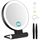 B Beauty Planet magnifying mirror front with light for easy daytime makeup checks.