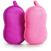 Esponja BabaMate para baño, capa exterior suave, ideal para piel delicada del bebé.