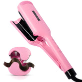 Babe Waves X dual-barrel hair waver creates defined, beachy waves with effortless glide.