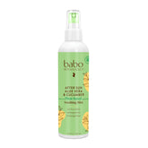 Babo Botanicals After Sun Mist: botella con aloe y pepino para hidratación suave