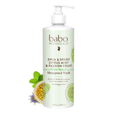 Babo Botánicos Swim & Sport frente con etiqueta cítrica y menta