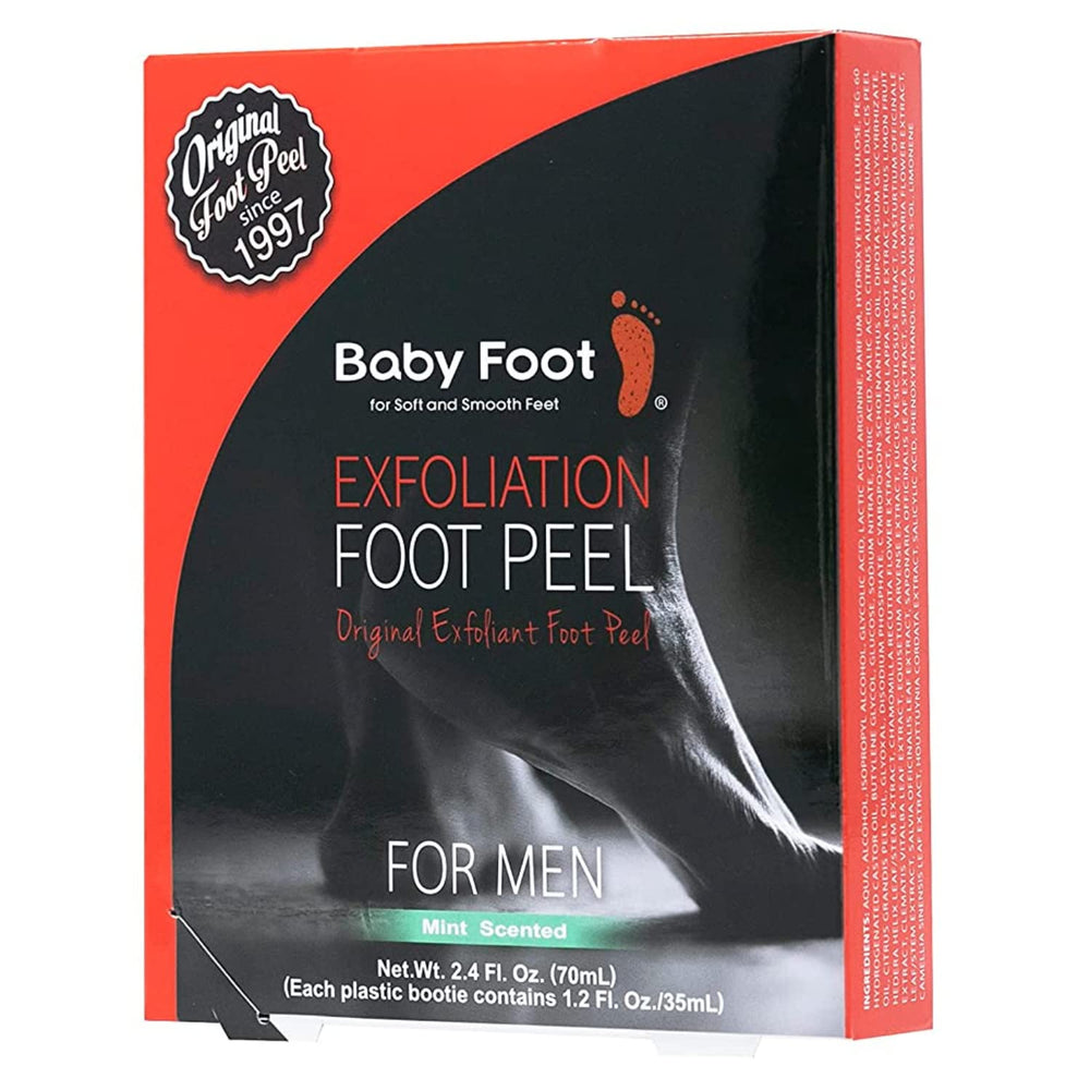 Baby Foot exfoliante original, empaque práctico para uso en casa