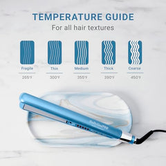 BaBylissPRO 1-inch iron LED display close-up precise control