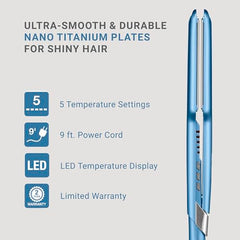 BaBylissPRO with ceramic heater for quick heat-up