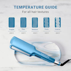 BaBylissPRO LED display helps monitor temperature during styling