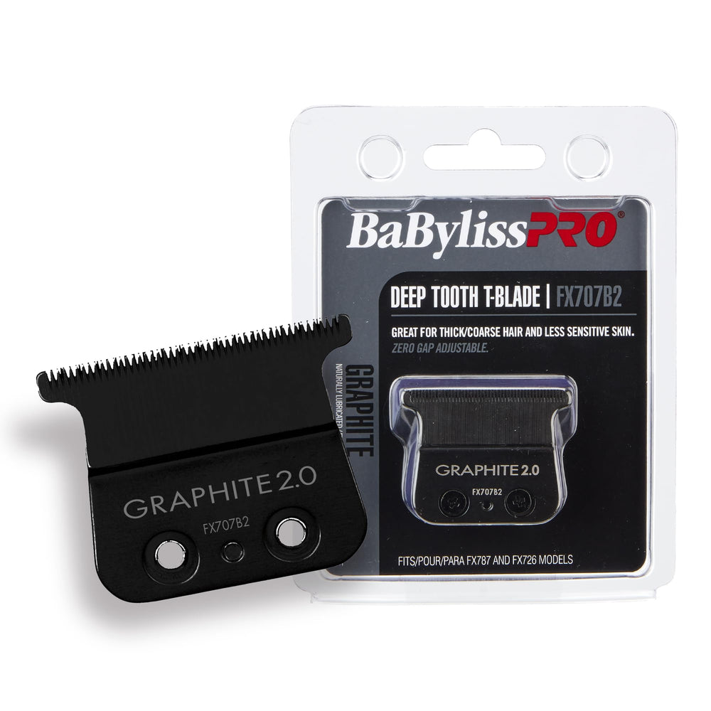 BaBylissPRO Barberology blade front view highlights precise outlining potential