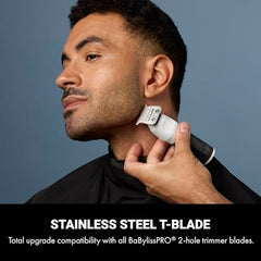 BaBylissPRO COREFX trimmer beard-outline for clean edges.