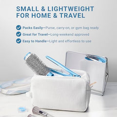 BaBylissPRO Mini straightener close to scalp for precise detailing
