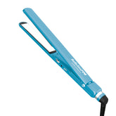 BaBylissPRO Nano Titanium flat iron with 1-inch plates for fast, even straightening.
