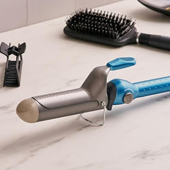 BaBylissPRO Turbo Boost button enables faster curl results.