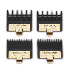 BaBylissPRO premium trimmer guards for FX797 securely attach for precise fades.