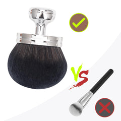 Babysheep leg and body makeup brush delivering smooth leg coverage.