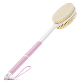 Backski cepillo corporal mango largo ofrece agarre estable en duchas mojadas.