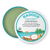 Bálsamo AfterSun de Badger en envase 2 oz para hidratar tras el sol