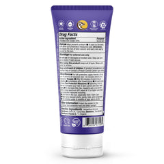 Badger sunscreen reef-safe label emphasizing mineral protection for oceans.