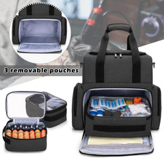 BAFASO large tattoo case removable pouches simplify equipment sorting