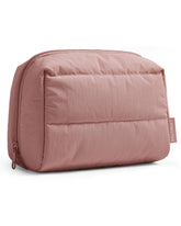 BAGSMART makeup bag wide-opening design for quick access to cosmetics during busy mornings