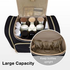 BAGSMART Toiletry Bag highlights detachable shoulder strap for versatile carrying