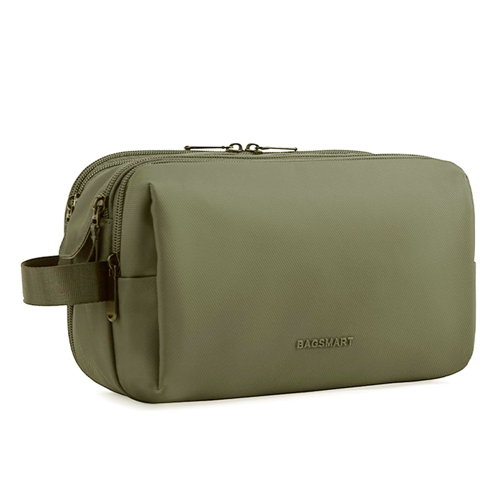 BAGSMART Toiletry Bag large capacity ready for family travel and full kit organization.