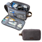 BAGSMART Toiletry Bag for Men, front view, ideal for organized travel and easy access.