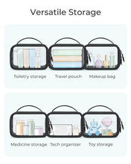 BAGSMART lightweight bag with padded carry handle.