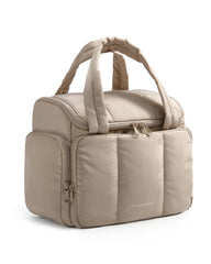 BAGSMART Toiletry Bag with dual-padded handles for secure travel