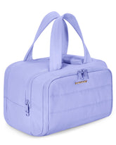 BAGSMART travel toiletry bag full opening for easy access and organization.