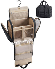 BAGSMART travel toiletry bag full view for quick packing assessment