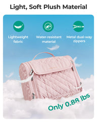 BAGSMART rotatable hook for hanging in bathroom or hotel.