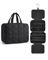 BAGSMART travel toiletry bag with jewelry organizer keeps jewelry secure for travel