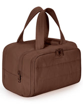 BAGSMART travel toiletry bag main compartment keeps essentials neatly organized.