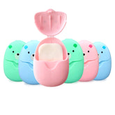 BAIKAFU jabón en papel portátil, seis cajas, ideal para viajes y camping.