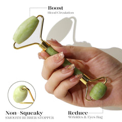BAIMEI IcyMe gua sha tool for lift and contour with upward pressure.