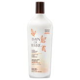 Bain de Terre Coconut Papaya Champú, botella frontal, hidratación profunda para cabello seco.