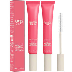 BAISEN DIARY dos-pack crema 3-en-1 para control del frizz y brillo