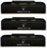 BaKblade 1.0 refill cartridge with 4-inch blades for smooth, quick shaving.